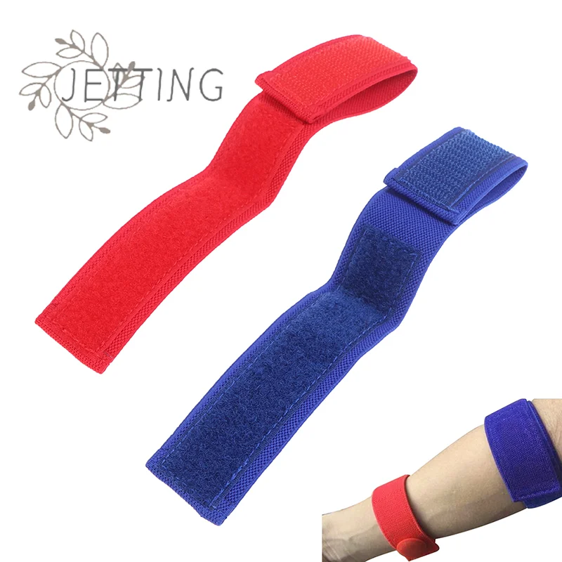 

Hot 2Pcs Medical Hemodialysis Tourniquet Nursing-specific Dialysis Plus Flexible Venous Hemostatic Buckle Strap