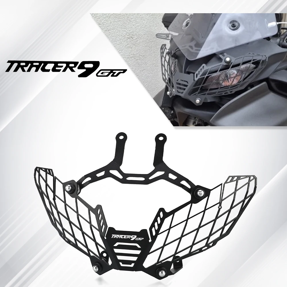 

TRACER 9 GT 2024 Motorcycle Headlight Protector Grille Guard Cover Protection Grille For Yamaha Tracer 9GT 9/GT 2021 2022 2023