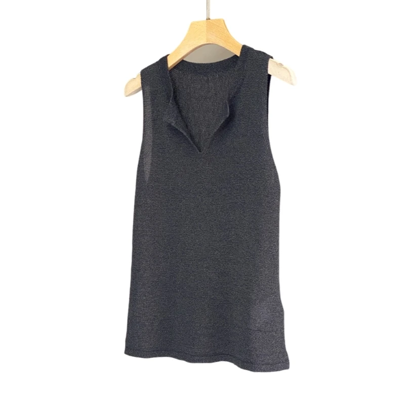 سترة جميلة بسيطة أنيقة شارع العليا مريحة العصرية بلا أكمام سترة الشتاء للنساء بألوان عصرية AF1232 #6