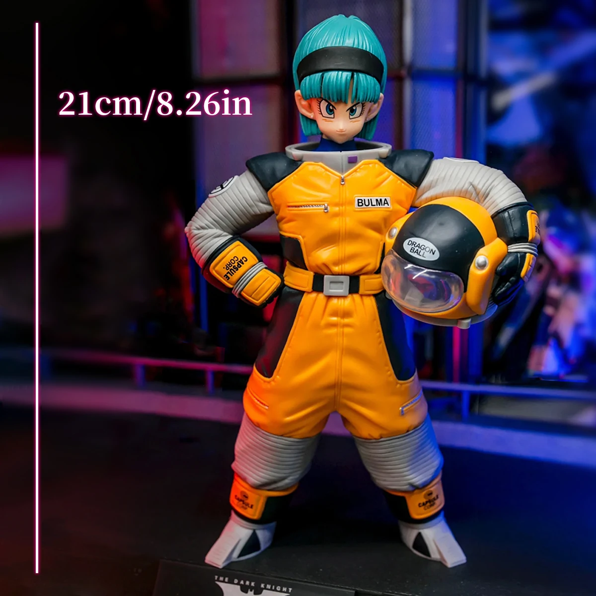21cm/8.3in 애니메이션 드래곤 볼 Z 피규어 우주복 불마 피규어 PVC 액션 피규어 컬렉션 모델 장난감 선물