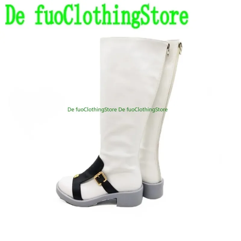 Defuo Bizarre Adventure MISTA Cosplay Schoenen Laarzen Spel Anime Spel Rollenspel Halloween Party Props Schoenen Laarzen