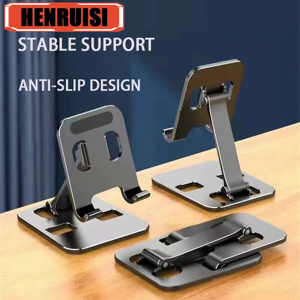 Foldable Mobile Phone Holder Stand Tablet Flexible Adjustable Desktop Lazy Bracket Mobile Phone Stand Support For iPhone Bracket