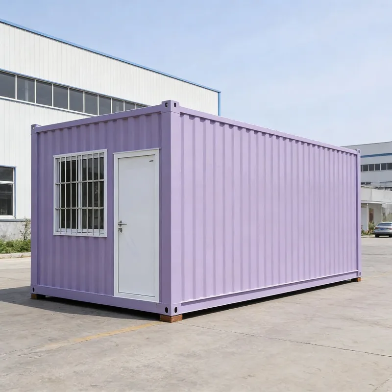 Modern 40ft Expandable Container Home Luxury Double Wing Prefabricated Villa Portable Modular Living House For Big Family