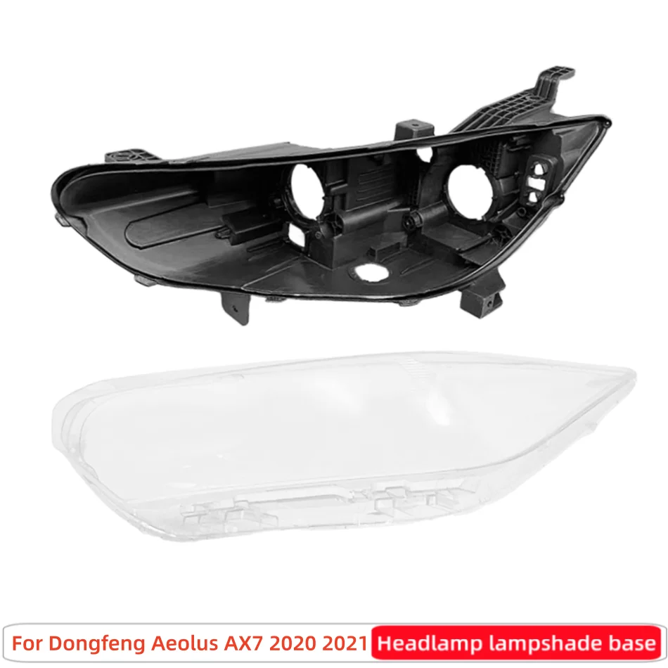 For Dongfeng Aeolus AX7 2020 2021 Car Accsesories Base Head Lamp Shell Headlamp Bracket Headlight Lights Glass