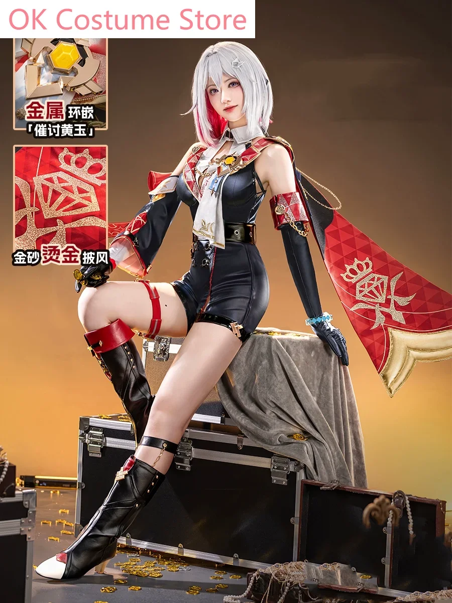 Honkai: Star Rail Topaz WOMEN cosplay costume Cos Game Anime Party Uniform Hallowen Play Role clothes Clothing