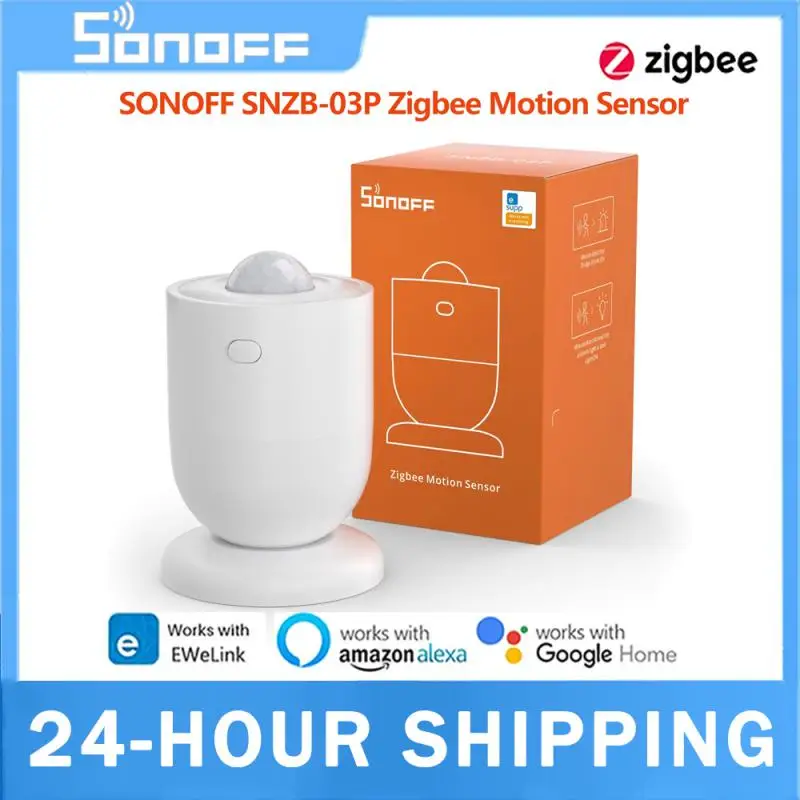 SONOFF SNZB-03P Zigbee Motion Sensor Smart Home Zigbee 3.0 Faster Detection Sensor Home Security Need Zigbee Gateway Bridge Hub