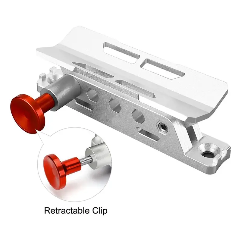 A69efire Feuerlöscher-Halterung mit 8 Klemmen, Universelle Aluminium-Schnellverschluss-Halterung für Überrollbügel – Detail 4