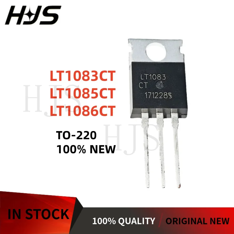 10PCS LT1083CT LT1086CT LT1085CT LT1083 LT1085 LT1086 TO-220 Voltage regulator triode Best quality