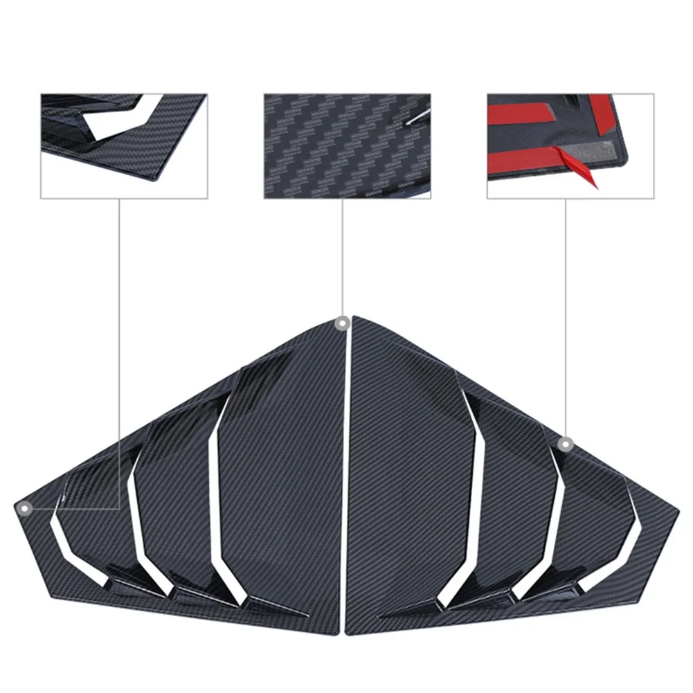 

Car Auto Louver Shutter Cover Auto Accessories 1 Piar ABS For Nissan Altima 2019-2023 For Side Rear Door Glass
