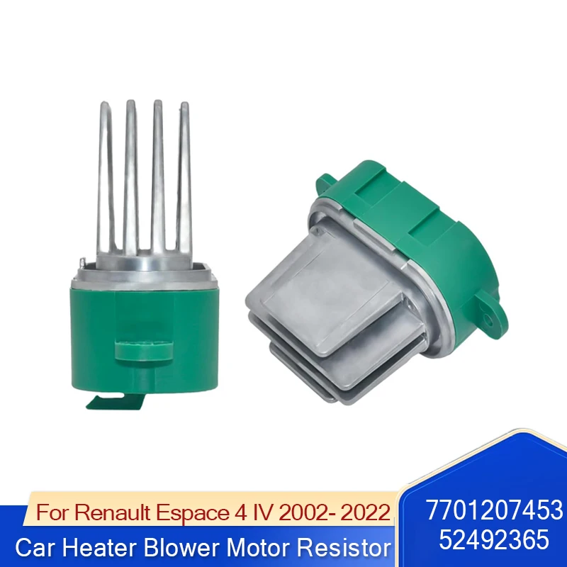 

Car Heater Blower Motor Resistor 7701207453 Fan Speed Control Fan Resistance For Renault Espace 4 IV 2002- 2022 52492365