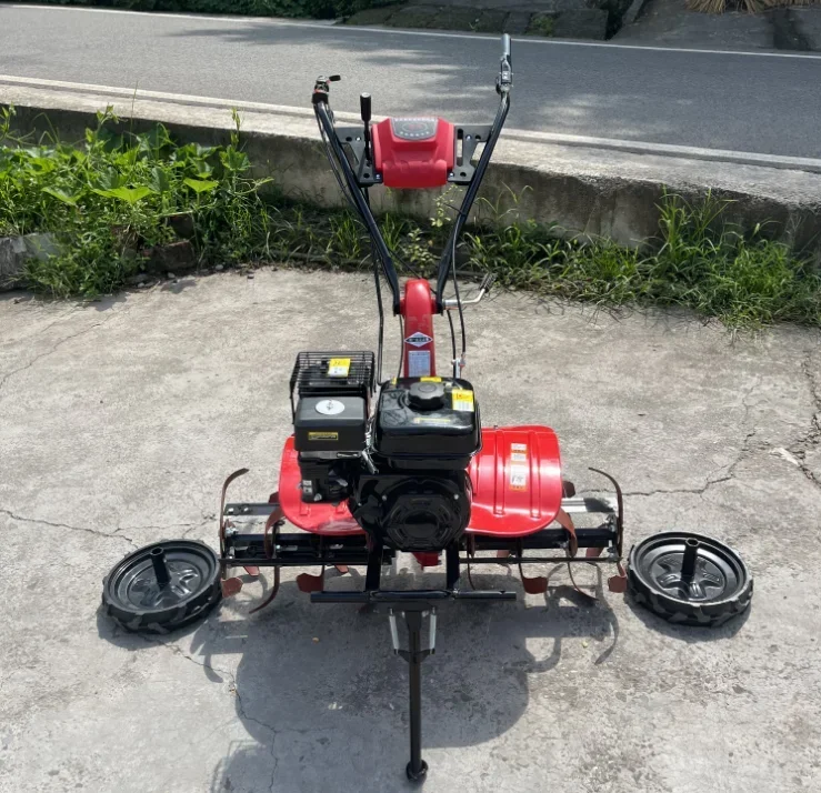 عالية الطاقة Rototiller متعددة الوظائف المزارع إزالة الأعشاب الضارة الخندق التربة تخفيف الحراث البنزين آلة زراعة صغيرة صغيرة