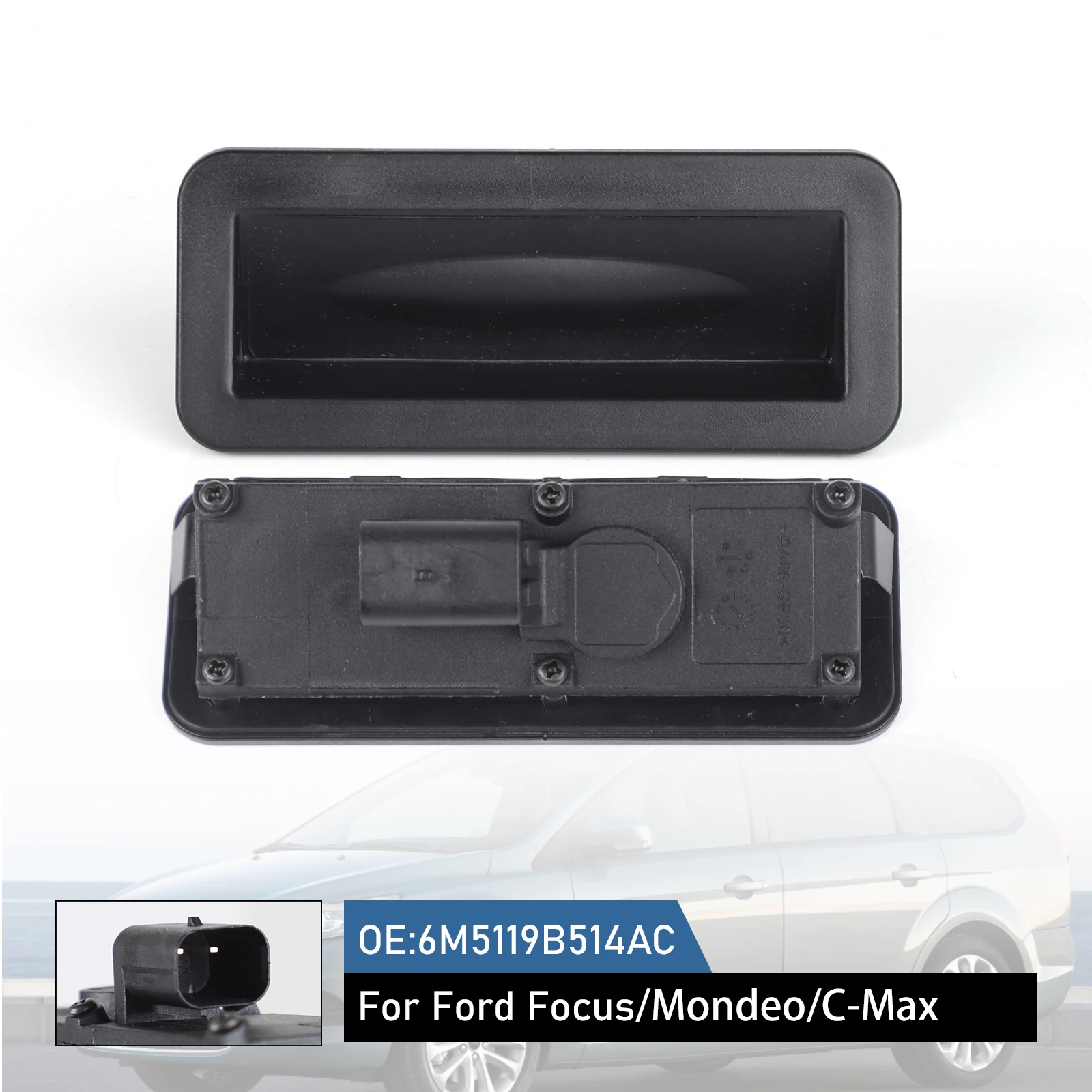 Trunk Lock Switch Tailgate Switch 6M5119B514AD For Ford Focus Fiesta C-Max S-Max Galaxy Mondeo Kuga C1BB-19B514-AA 1748915