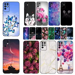 Black Cases For Infinix Hot 10 Lite Case Infinix Hot 10 Play Soft Silicone Phone Back Cover For Infinix Hot10 X682B Fundas Cover