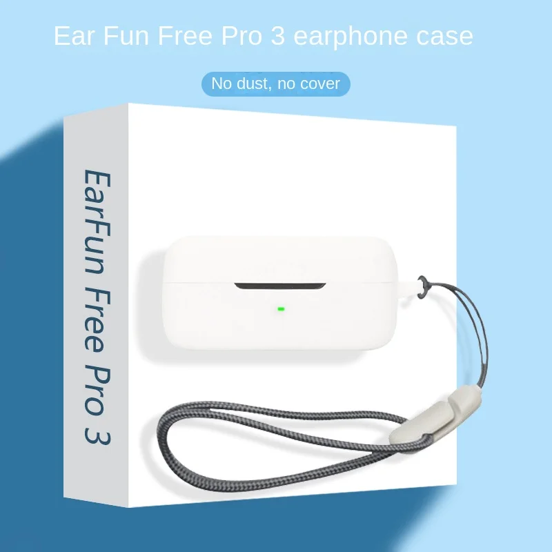 for EarFun Free Pro 3 Case Protective silicone Cute Cartoon Covers Bluetooth Earphone Shell Headphone Portable