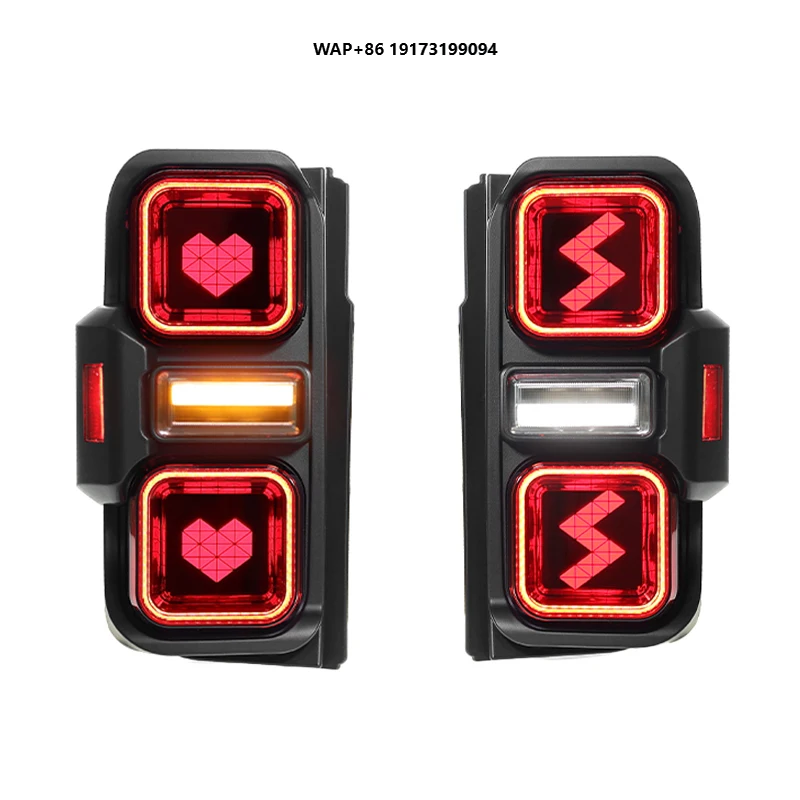 

for Ford-Bronco 2020-2025 Models Rear Lamp Upgrade Durable LED Tail Light Car Accessories Taillights Rearlamp