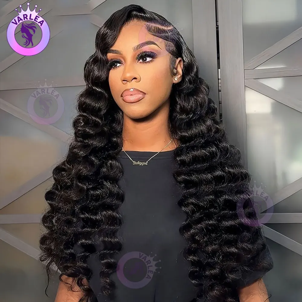 

Loose Deep Wave Wig 13x6 13x4 Hd Lace Frontal Wig 30 inch Body Wave Human Hair Wigs Pre Plucked Brazilian Curly Wigs for Women
