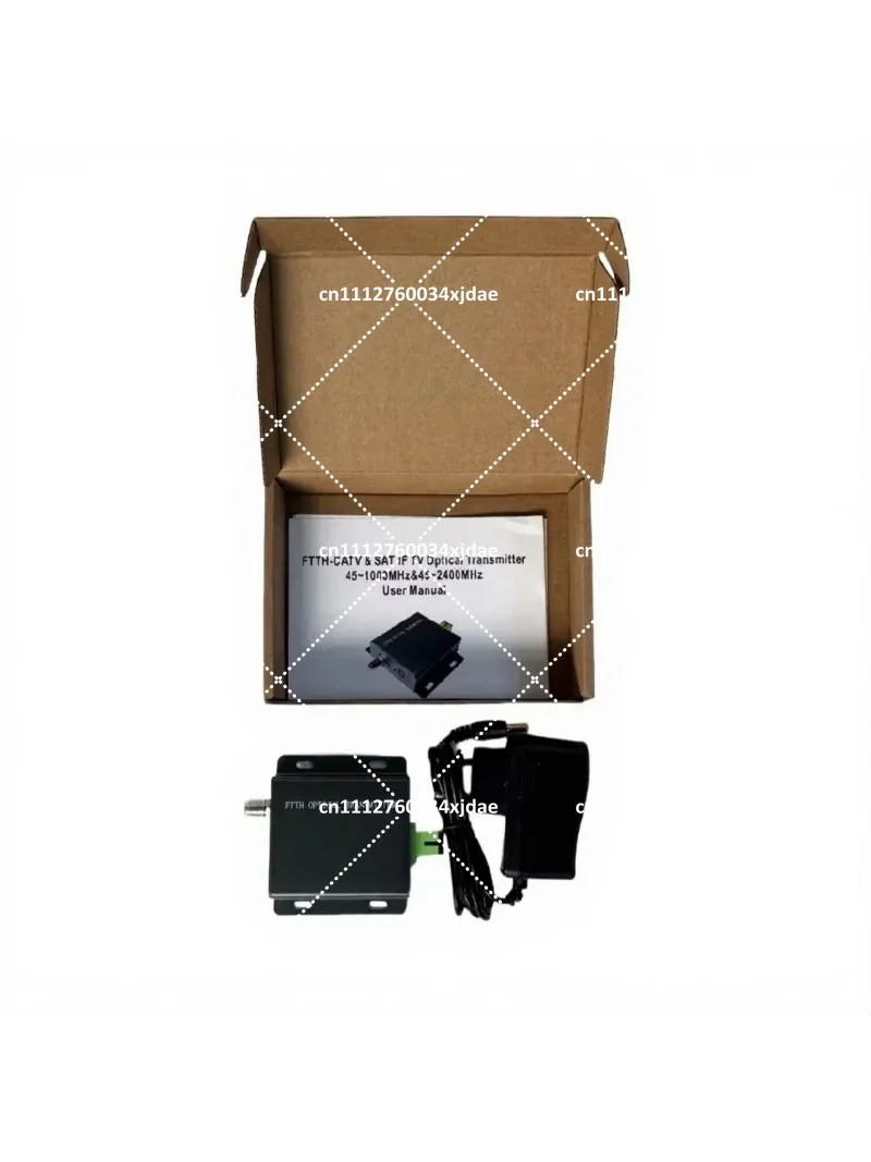 1550nm FTTH Optical Transmitter 10mW Metal Casing 45-860/950-2150MHz CATV