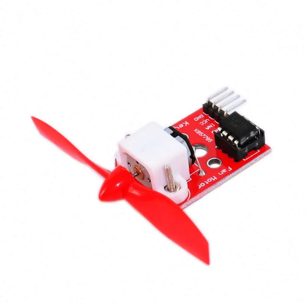 Fan motor module with fan propeller for L9110 fire robot