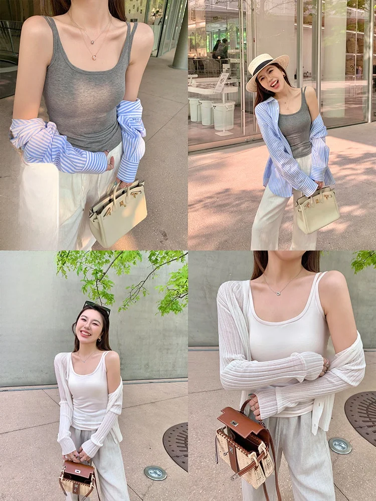 

Удобный эластичный цельный вязаный бюстгальтер-топ Cheeseandkisses, новинка лета 2025, универсальный облегающий пуловер с коротким рукавом