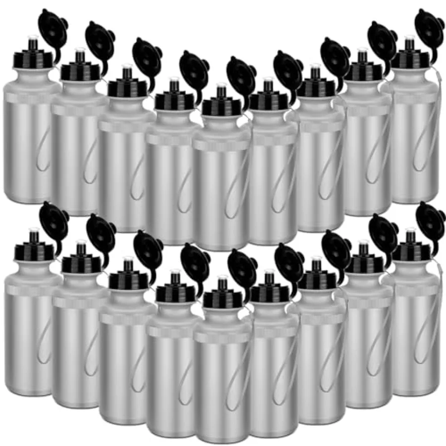 

Набор из 36 многоразовых спортивных бутылок для воды без БФА, пластиковые бутылки для воды, подарки к концу года, летние подарки для студентов