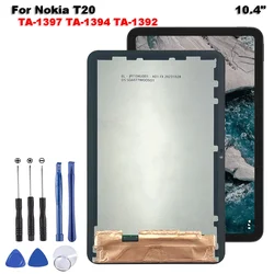 AAA + Tablet Accessoires Onderdelen Voor Nokia T20 LCD TA-1397 TA-1394 TA-1392 Lcd-scherm + Touch Screen Digitizer montage