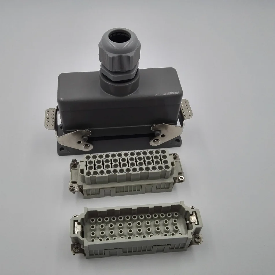 Heavy duty connector, high-voltage cabinet connector, train locomotive connector, industrial waterproof aviation plug HEE046