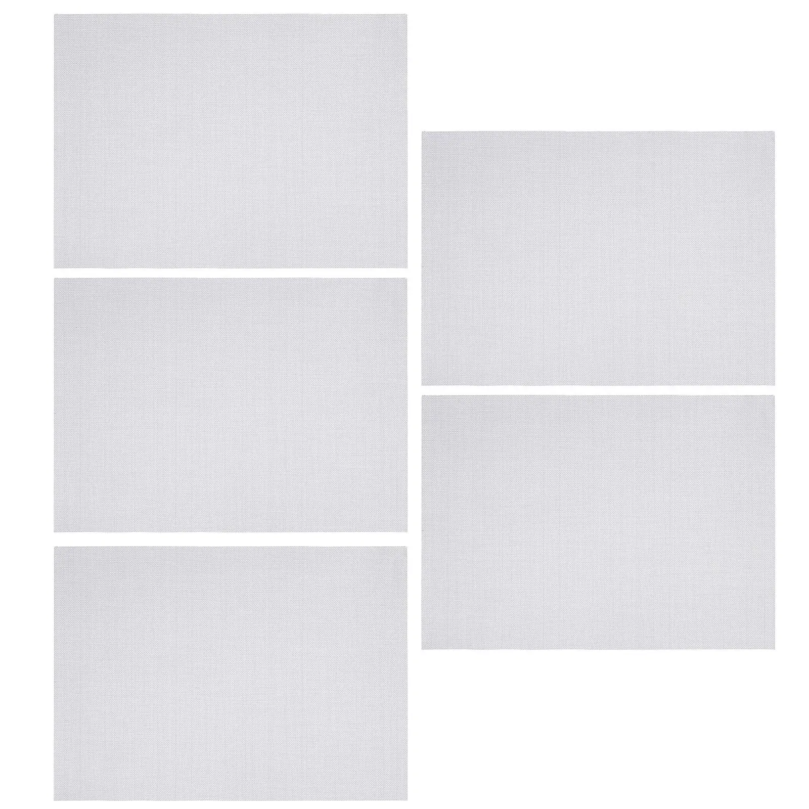 

5Pcs Car Bumper Repair Stainless Steel Mesh Welding Accessories Durable Wire Mesh for Plastic Welding Hole Repairs