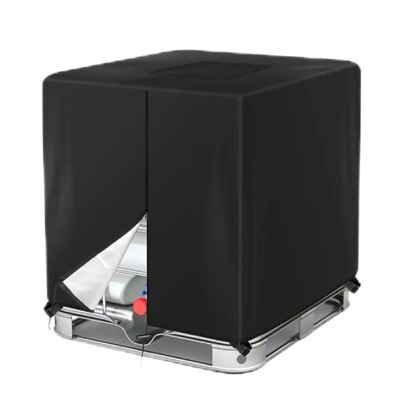 D2RD wasserdichte und winddichte Aufbewahrungsabdeckung für den Außenbereich, IBC-Container-Schutzhülle für – Detail 10