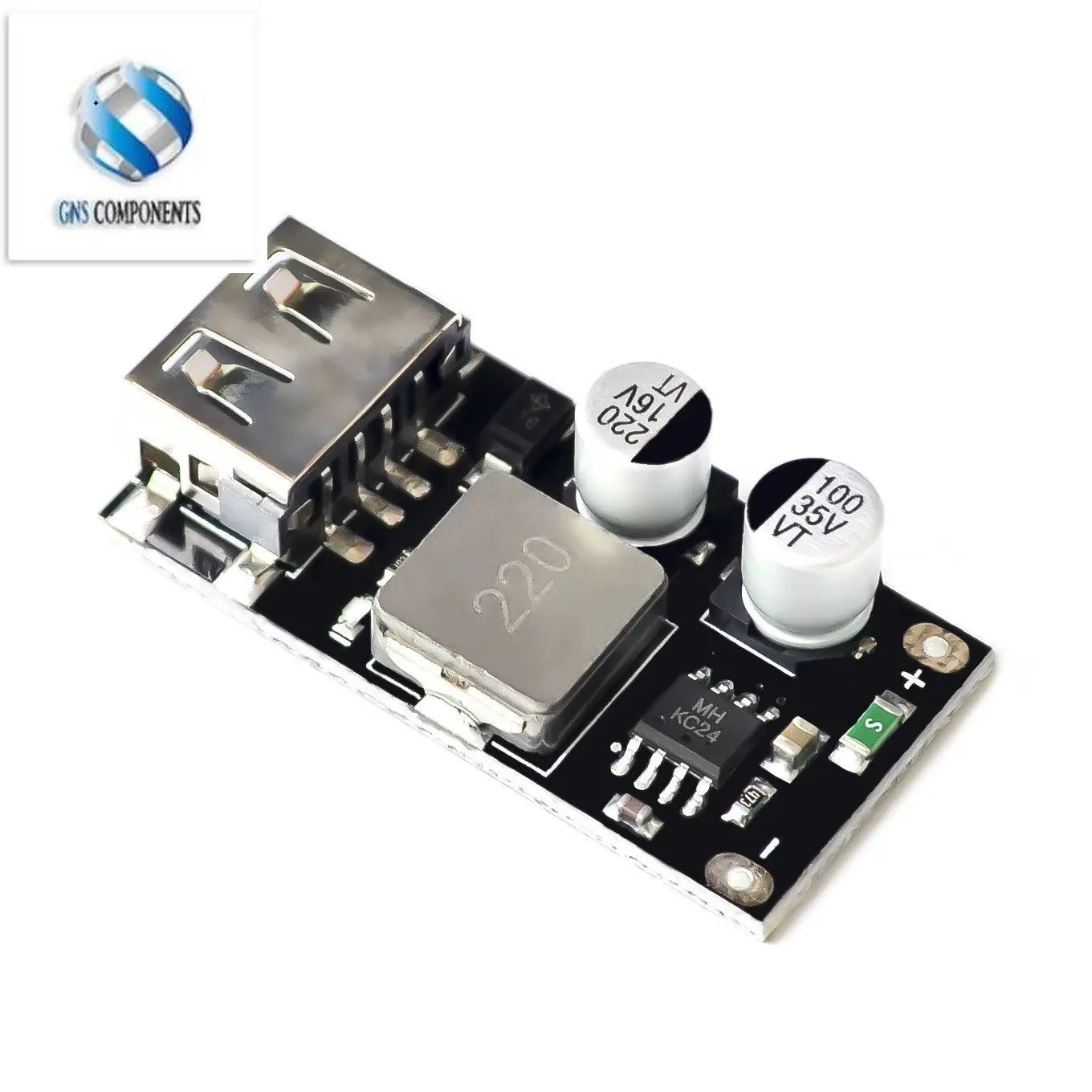 USB QC3.0 QC2.0 USB DC-DC Buck Converter Charging Step Down Module 6-32V 9V 12V 24V to Fast Quick Charger Circuit Board 5V