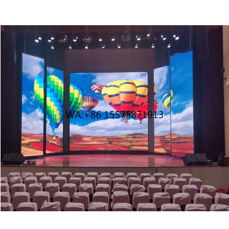High Quality P2.5 Small Pitch Advertising LED Screen 4K Indoor Full Color LED Video Wall Display