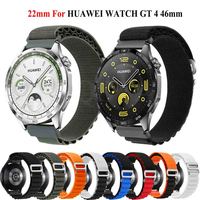 22mm Bracelet Nylon Band For Huawei Watch GT 4 46mm Straps For Huawei Watch GT 5 GT 3 Pro 46mm Buds Smart Replacement Wristband