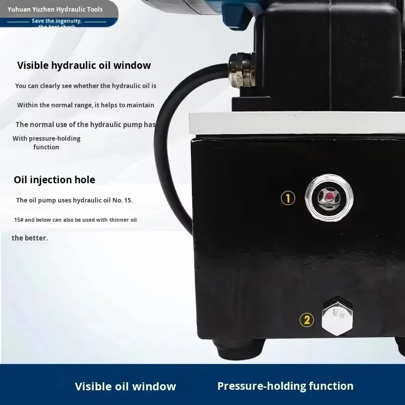 GYB-63D Excellent Hydraulic Electric Pump 18V Rechargeable Portable Lithium Battery Small Ultra-High Pressure Oil Pump