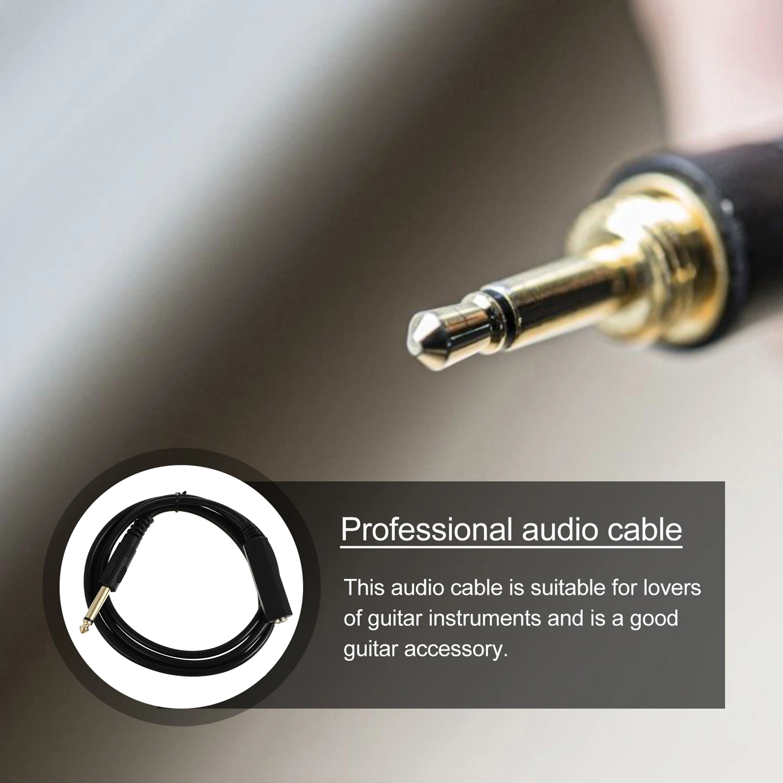 

Guitar Audio 6 5mm Male to Female Connecting Cord for Speakers System Durable PVC Zinc 6.5 6.35 Cable Alloy Flexible
