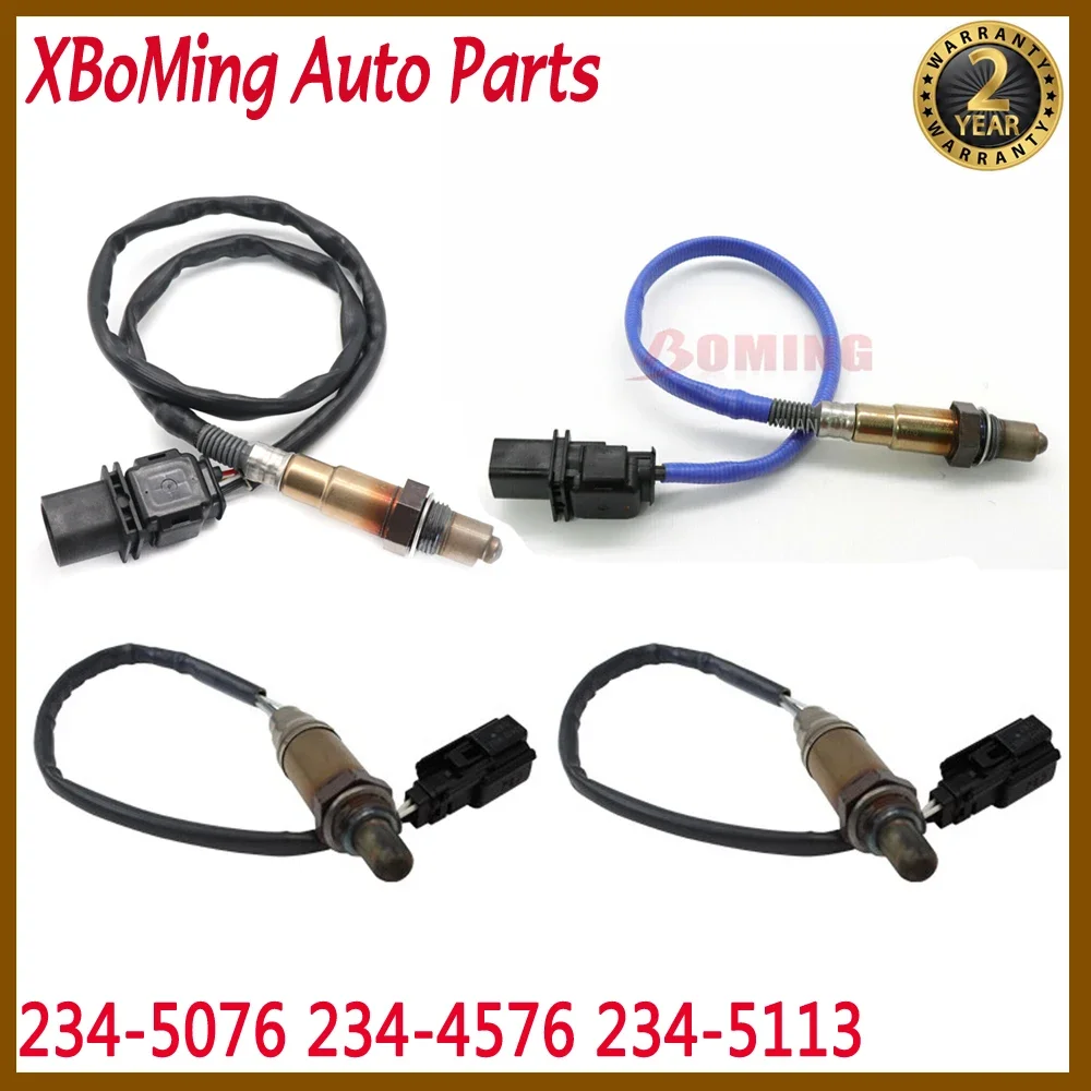 

4pcs Car Upstream+Downstream 234-5113 234-5076 234-4576 Air Fuel Ratio Lambda O2 Oxygen Sensor For 2012-14 Ford Expedition 5.4L