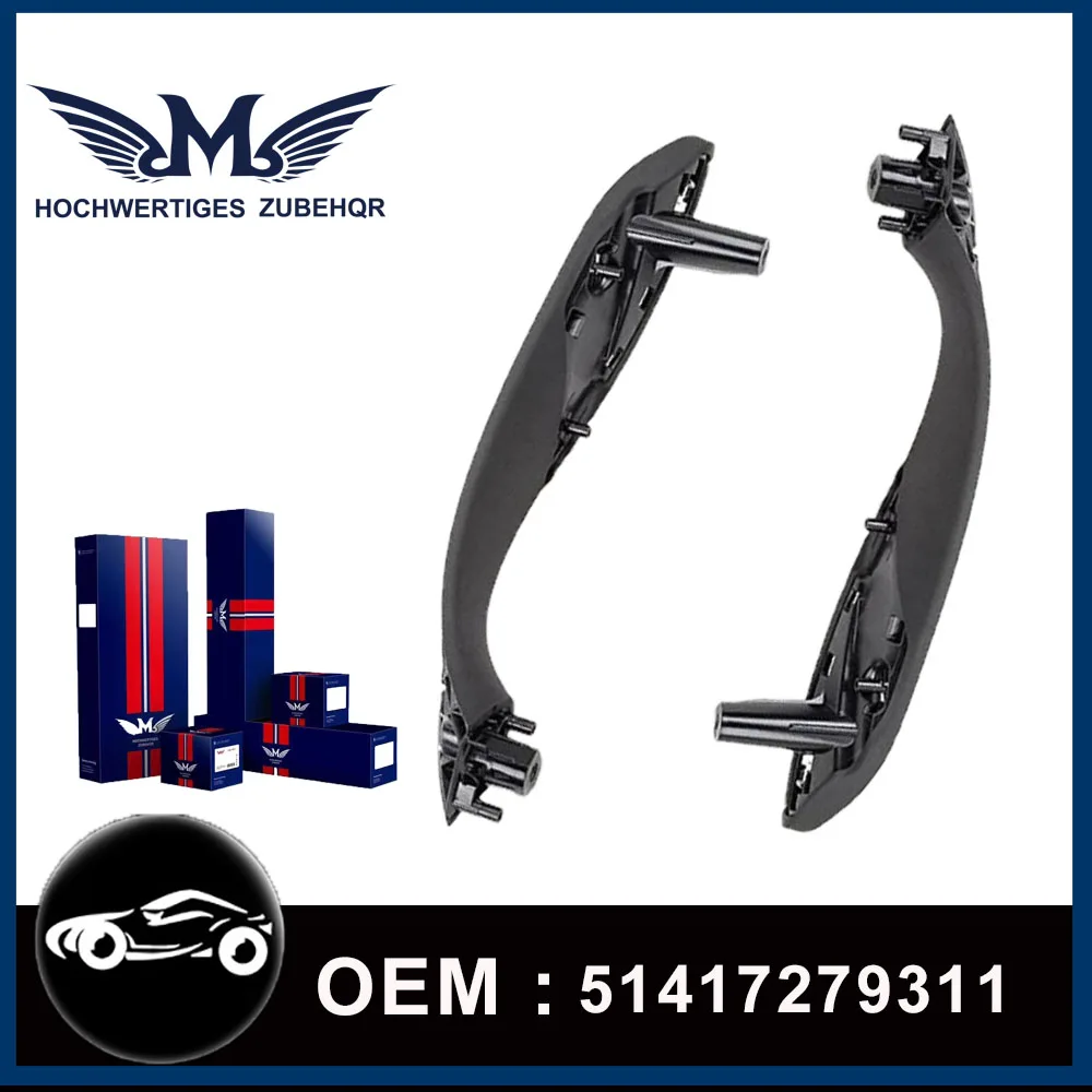 M Brand For BMW F30 F31 F32 F33 F34 F35 F36 F80 Left Right Inner Doors Panel Handle Pull Trim Cover 51417279311 51417279312