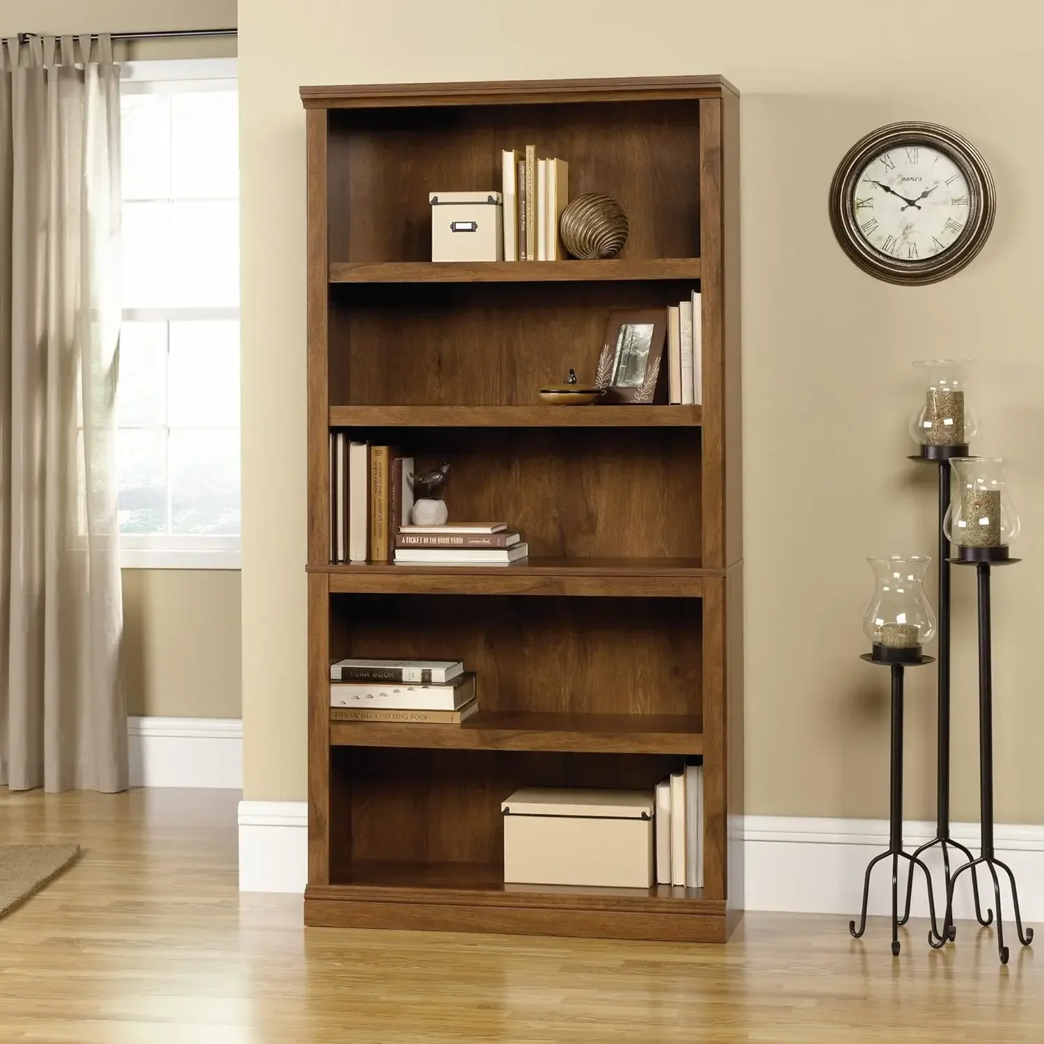 Miscellaneous Storage 5 Split Bookcase/Book Shelf, L: 35.28