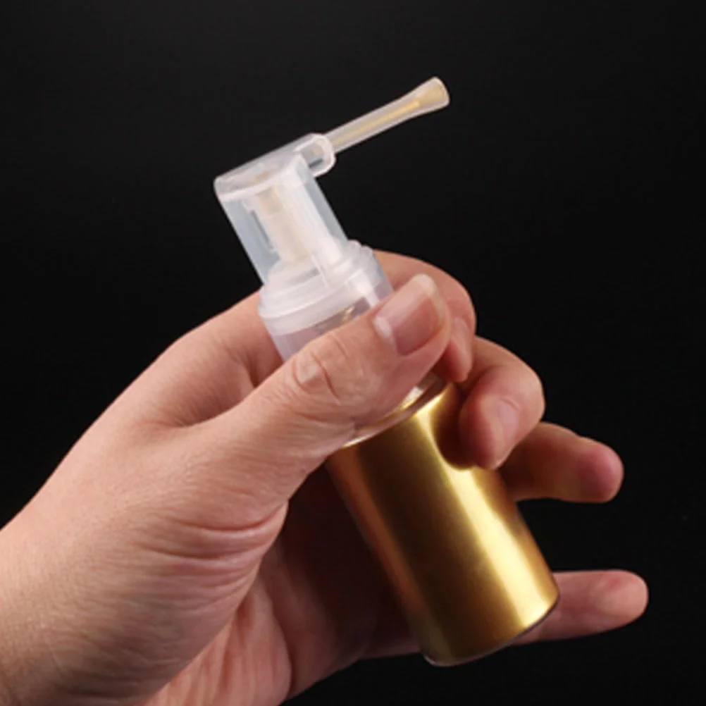 Refillable Hair Fiber Applicator Dry Powder Spray Bottle Loose Home Use The Face Plastic