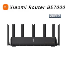 Xiaomi-BE7000 tri-バンドWi-Fiリピーター、ルーターbe7000、Wi-fi 7、vpn、1GBメッシュ、iptv、4x2.5g、USB 3.0、イーサネットポート、モデム、信号増幅器、新規