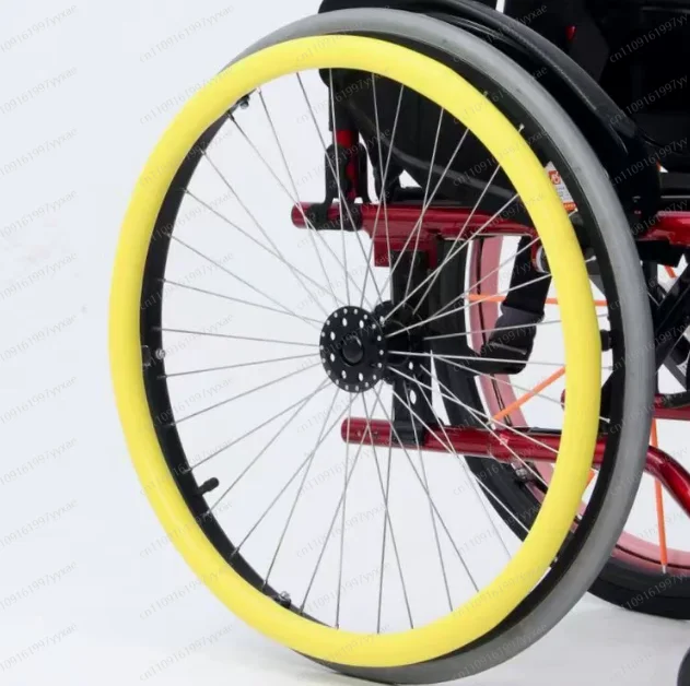 

Колеса для инвалидных колясок, большие, 24-дюймовые, силиконовые, противоскользящие и износостойкие, пара.