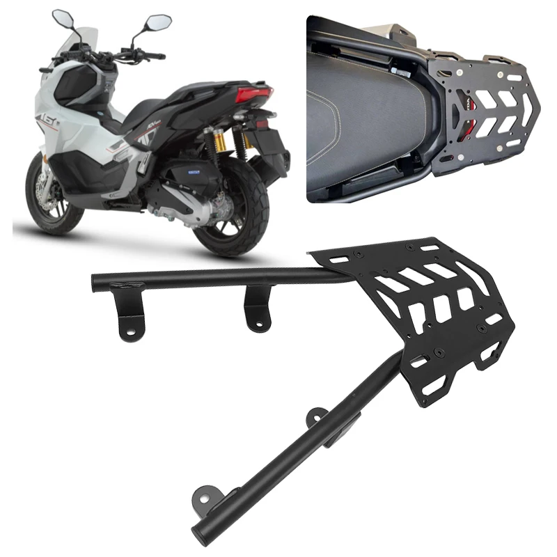 

Fit For HONDA ADV160 ADV 160 2023 Rear Luggage Rack Carrier Case Support Holder Bracket Motorcycle Accessories