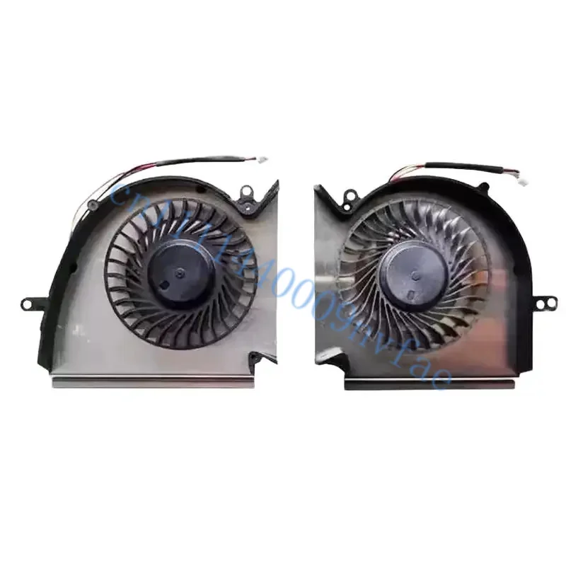 CPU + GPU Cooling Fan for MSI GE75 Raider GP75 GL75 Leopard MS-17E2 Set 0.2