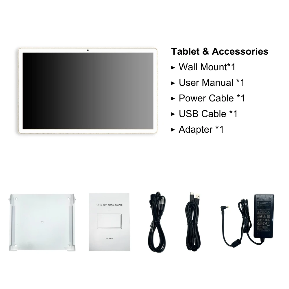 Calendário com tela sensível ao toque, montado na parede, 27 polegadas 24 polegadas, calendário doméstico, tablet Android, controle inteligente, conexão WiFi