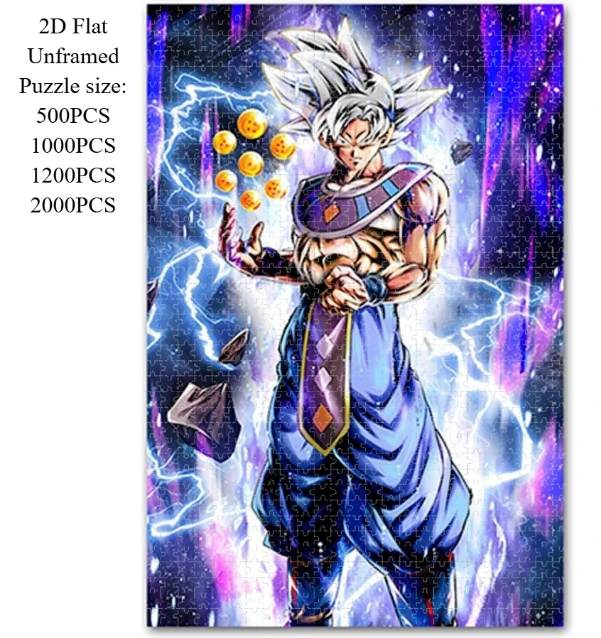 

500 Pieces Jigsaw Puzzle Japanese Anime Dragon Ball Jigsaw Puzzle Educational Toy for Kids Children 's Games Christmas Gift