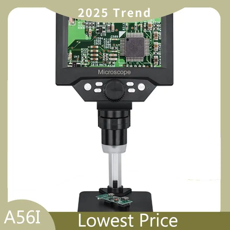 

ABDD Digital High-Definition 5.5-Inch 1000X Microscope For Mobile Phone Repair Quality Inspection Fabric Quality Inspection, Dur
