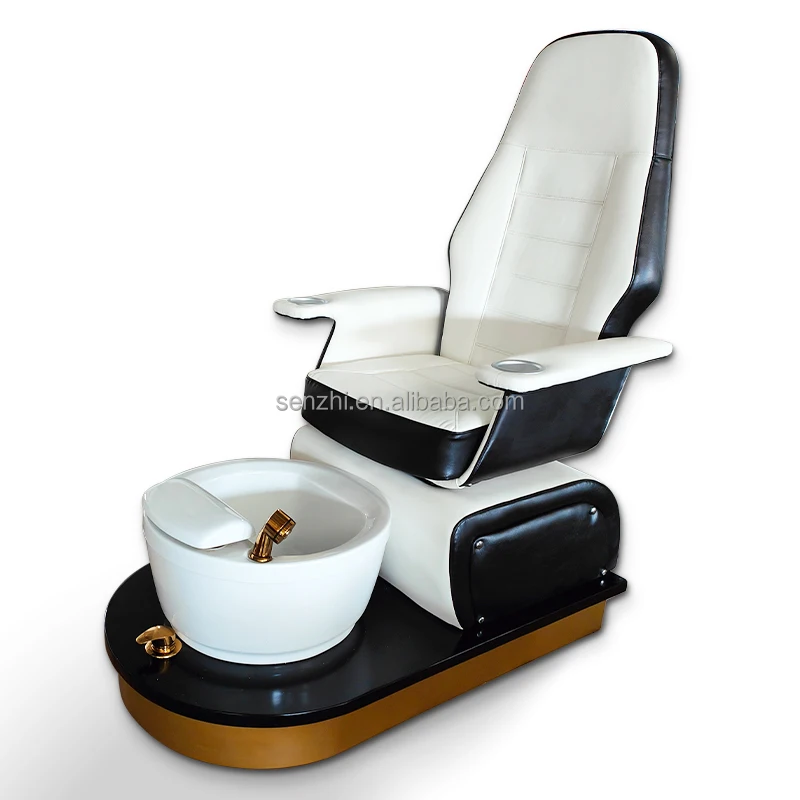Luxurious Acrylic Base With Light And Pedicure Chair Can Be Customized Color Logo For Nail Salon