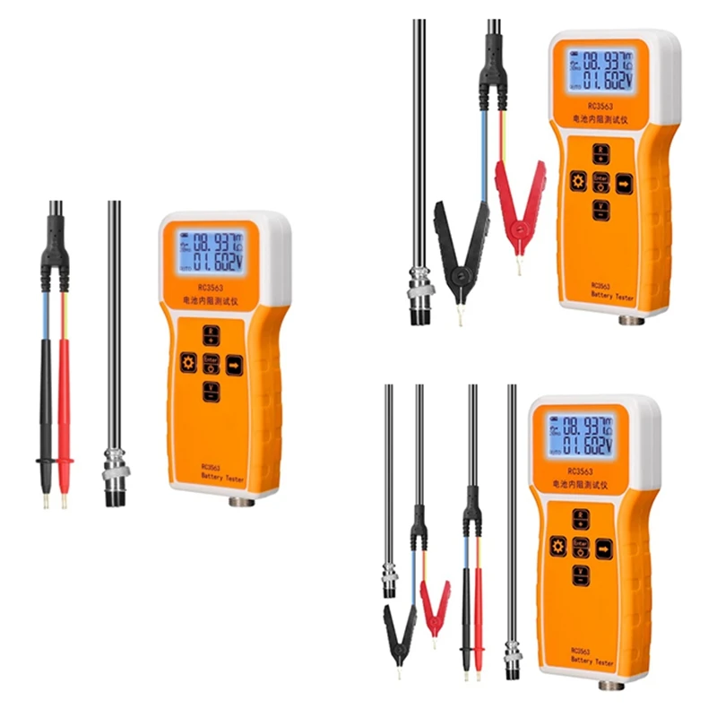 ABVJ-RC3563 Battery Voltage Internal Resistance Tester Trithium Lithium Iron Phosphate 18650 Battery Tester