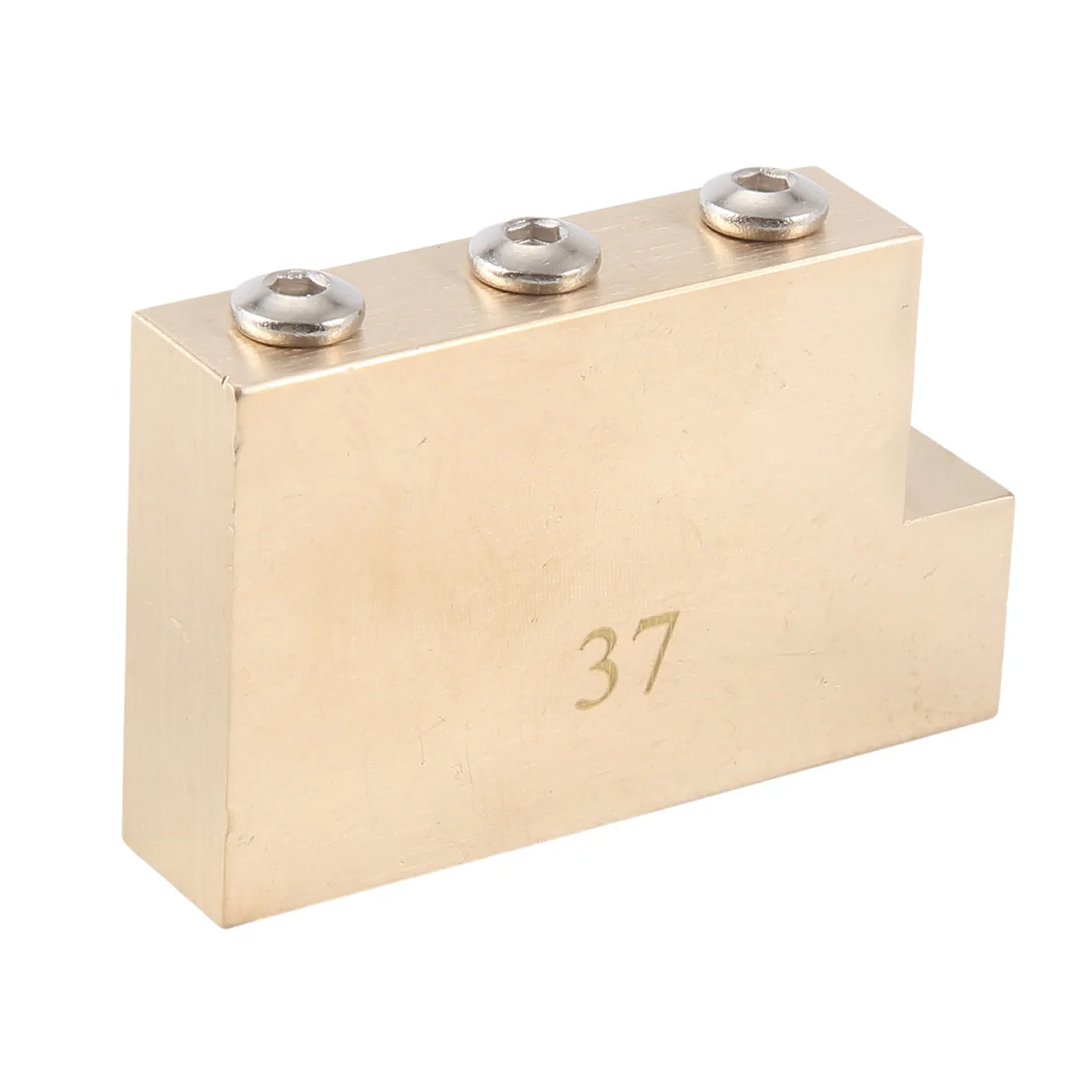 Solid L Shape Tremolo Brass Block for Floyd Rose Locking Tremolo Bridge Electric Guitar 37mm