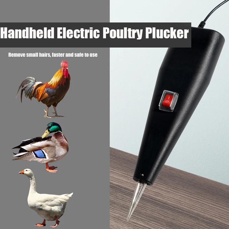 

Handheld Electric Poultry Chicken Plucker Duck Feather Plucking Machine Poultry Short Hair Removal Machine