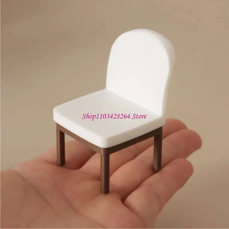 

Realistic Miniature Dining Table And 4 Chairs Set Perfect For Dollhouses Decors And Collectors