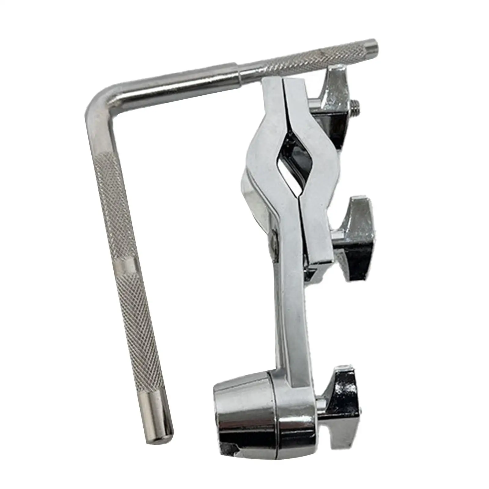 Cowbell Holder Drum Clamp Instrument Accessories High Strength Clamping Structure Space Saving for Drum Parts Setups